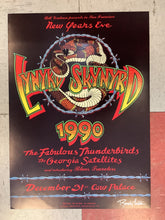 Load image into Gallery viewer, Lynyrd Skynyrd and The Fabulous Thunderbirds at Cow Palace - 1990 (Poster)
