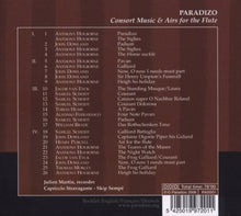 Load image into Gallery viewer, Julien Martin (3), Capriccio Stravagante, Skip Sempé : Paradizo (Consort Music &amp; Airs for The Flute) (CD, Album)
