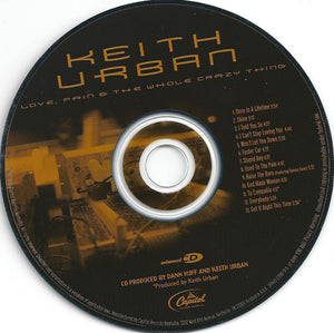 Keith Urban : Love, Pain & The Whole Crazy Thing (CD, Album, Enh)