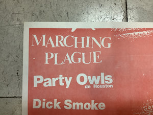 Marching Plague at Bone Club (Poster)