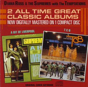 Diana Ross & The Supremes* With The Temptations : A Bit Of Liverpool / TCB (CD, Album, Comp, RE, RM)