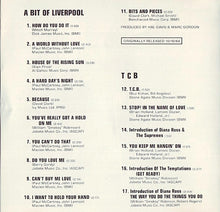 Load image into Gallery viewer, Diana Ross &amp; The Supremes* With The Temptations : A Bit Of Liverpool / TCB (CD, Album, Comp, RE, RM)
