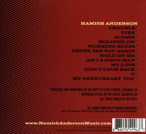 Hamish Anderson (3) : Trouble (CD, Album)