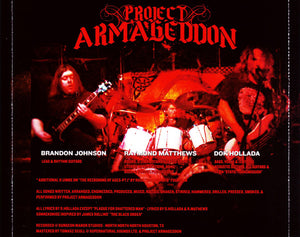 Project Armageddon : Departure (CD, Album)