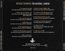 Load image into Gallery viewer, Richard Thompson : The Hannibal Sampler (CD, Comp, Promo, Smplr)
