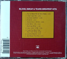 Load image into Gallery viewer, Blood, Sweat &amp; Tears* : Blood, Sweat &amp; Tears Greatest Hits (CD, Comp, RE, RP, Pit)

