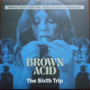 Various : Brown Acid: The Sixth Trip (Heavy Rock From The Underground Comedown) (LP, Comp, Ltd, Red)