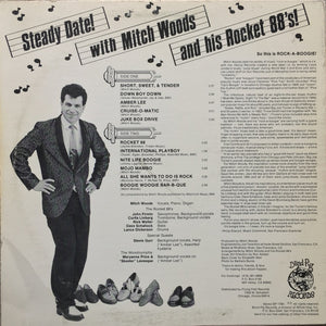 Mitch Woods And His Rocket 88's : Steady Date! (LP, Album, Wak)