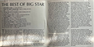 Big Star : The Best Of Big Star (CD, Comp)