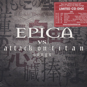 Epica (2) : Epica vs Attack On Titan Songs (CD, EP, Ltd, Dig)