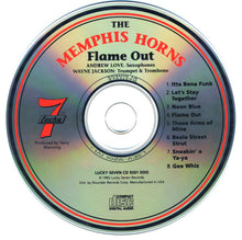 Load image into Gallery viewer, The Memphis Horns : Flame Out (CD, Album)
