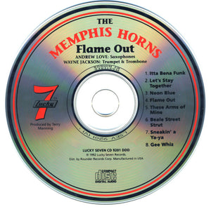 The Memphis Horns : Flame Out (CD, Album)