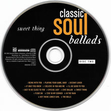 Load image into Gallery viewer, Various : Classic Soul Ballads (Sweet Thing) (2xCD, Comp)
