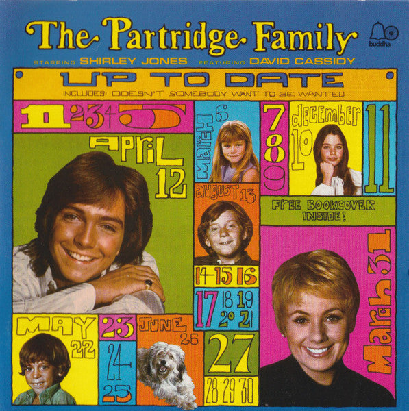 The Partridge Family Starring Shirley Jones (2) Featuring David Cassidy : Up To Date (CD, Album, RE, RM)