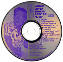 Load image into Gallery viewer, Jerry Lee Lewis : Whole Lotta Shakin&#39; Goin&#39; On Live! (CD, Album, RM)
