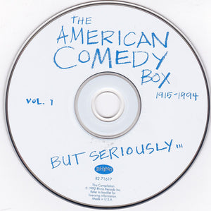 Various : The American Comedy Box 1915-1994: But Seriously ... (4xCD, Comp + Box, Comp)