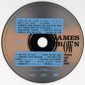 James Brown : Messing With The Blues (2xCD, Comp)