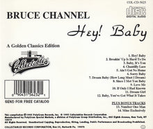 Load image into Gallery viewer, Bruce Channel : Hey Baby! (CD, Album)
