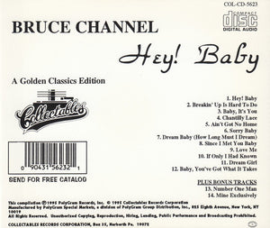 Bruce Channel : Hey Baby! (CD, Album)