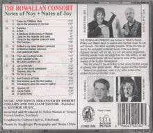 Load image into Gallery viewer, The Rowallan Consort : Note Of Noy • Notes Of Joy (Early Scottish Music For Lute, Clarsach And Voice) (CD, Album)
