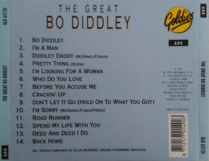 Bo Diddley : The Great Bo Diddley (CD, Comp)