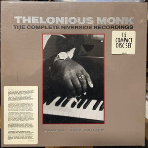 Thelonious Monk : The Complete Riverside Recordings (15xCD, Album + Box, Comp)