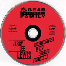 Load image into Gallery viewer, Jerry Lee Lewis : The Greatest Live Shows On Earth (CD, Comp)
