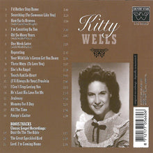 Load image into Gallery viewer, Kitty Wells : I Can'T Stop Loving You  (CD, Comp)
