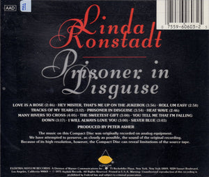 Linda Ronstadt : Prisoner In Disguise (HDCD, Album, RE)