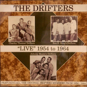 The Drifters : Live 1954 To 1964 (CD, Comp)