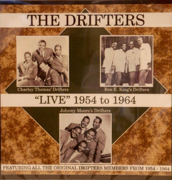 Buy The Drifters : Live 1954 To 1964 (CD) Online for a great price
