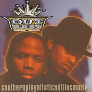 the album cover for Outkast - Southernplayalisticadillacmuzik