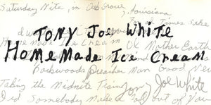 Tony Joe White : Homemade Ice Cream (CD, Album, RE)