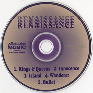 Renaissance (4) : Renaissance (CD, Album, RE)