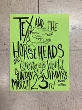 Load image into Gallery viewer, Tex and the Horseheads at Jimmy&#39;s (Poster)
