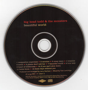 Big Head Todd & The Monsters* : Beautiful World (CD, Album, RP)