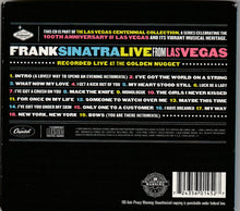 Load image into Gallery viewer, Frank Sinatra : Live From Las Vegas (CD, Album, Dig)
