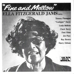 Ella Fitzgerald : Fine And Mellow: Ella Fitzgerald Jams (CD, Album, RE)