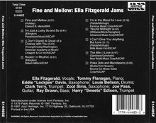 Load image into Gallery viewer, Ella Fitzgerald : Fine And Mellow: Ella Fitzgerald Jams (CD, Album, RE)
