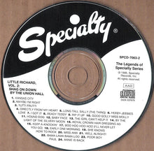 Load image into Gallery viewer, Little Richard : Little Richard, Vol. 2: Shag On Down By The Union Hall (CD, Comp, Mono, RE, RM)
