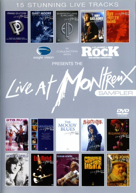 Various : Classic Rock 2006 Sampler - Live At Montreux (DVD-V, Comp, Multichannel, PAL)