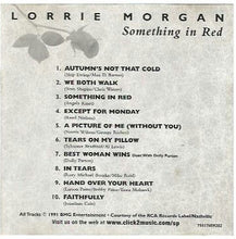 Load image into Gallery viewer, Lorrie Morgan : Something In Red (CD, Album, RE)
