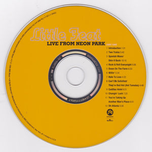 Little Feat : Live From Neon Park (2xCD, Album)