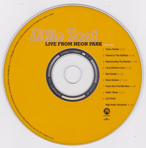 Little Feat : Live From Neon Park (2xCD, Album)