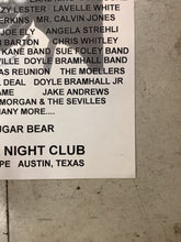 Load image into Gallery viewer, Antone&#39;s Nightclub 20th Anniversary Celebration - 1995 (Poster)
