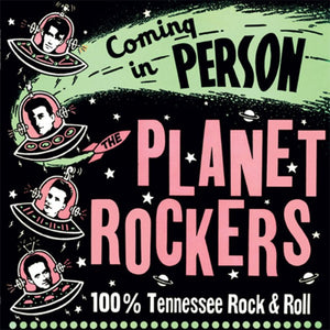 The Planet Rockers : Coming In Person (LP, RE, S/Edition)