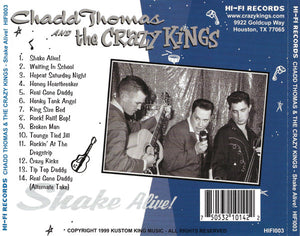 Chadd Thomas & The Crazy Kings : Shake Alive! (CD, Album)