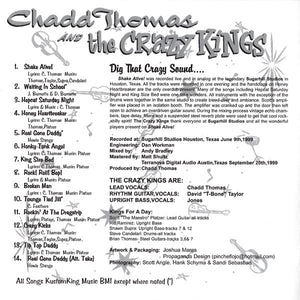 Chadd Thomas & The Crazy Kings : Shake Alive! (CD, Album)