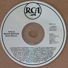 Load image into Gallery viewer, Brook Benton : This Is Brook Benton (CD, Comp, RE, RM)
