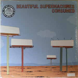 Beautiful Supermachines / The Distant Seconds : Consumed / Hot Buttered Anomie (12", EP, Ltd, Blu)